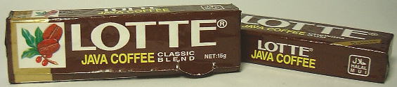 Lotte Gum Java Coffee