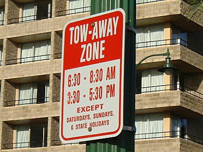 Tow-Away Zone
